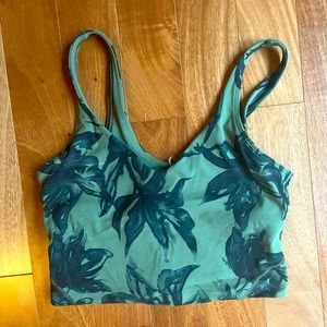 Lululemon crop tank bra